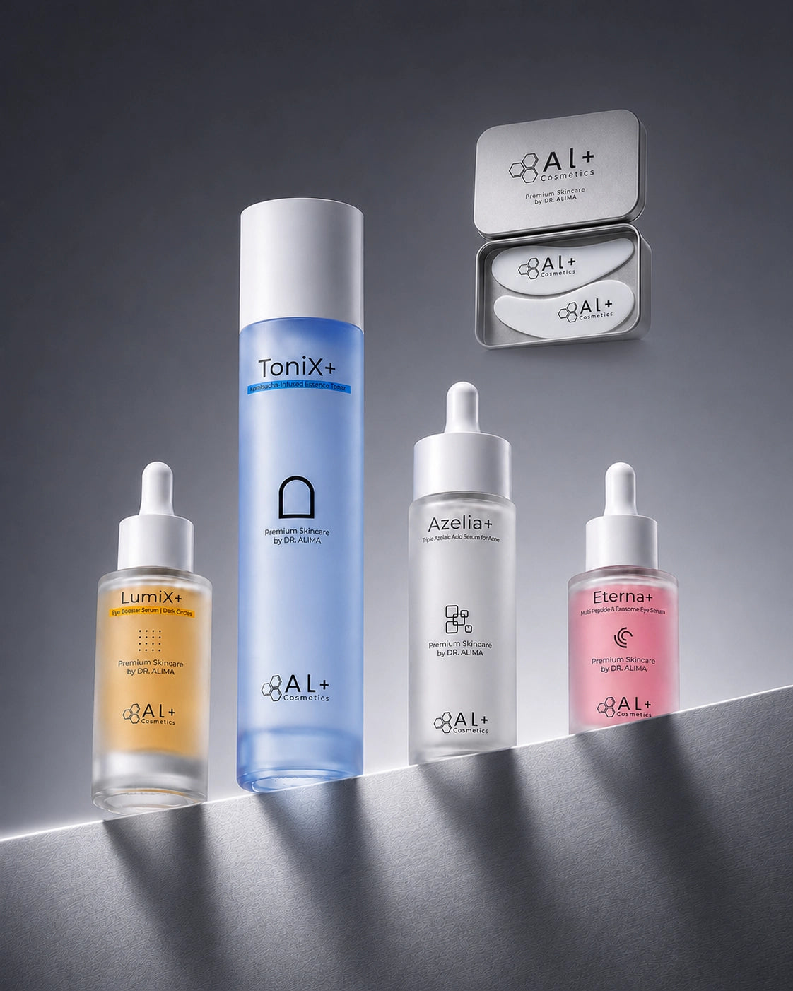 Hautstellar+ | Routine für Acne, Spots, und Eye Area