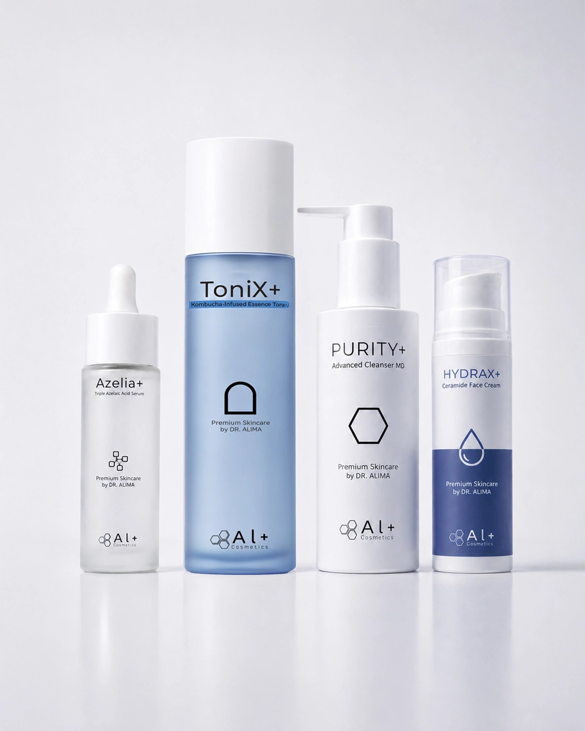 Clear Balance+ рутина за пъпки, омазняване и запушени пори от AL+ Cosmetics