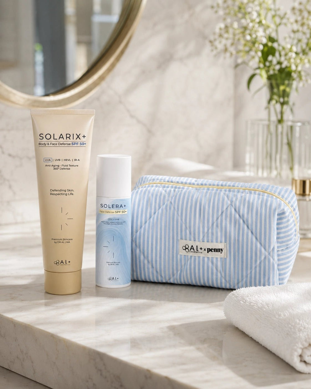 Cleansing and comfort after SPF