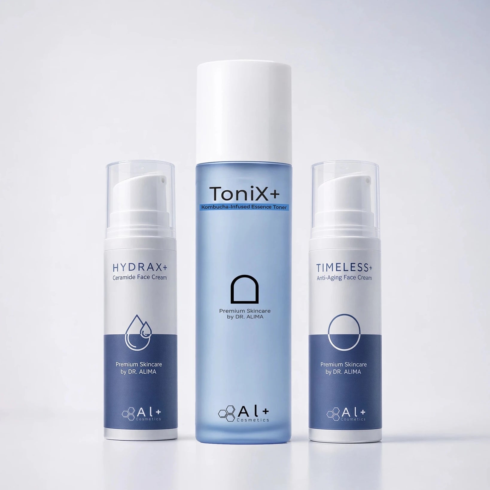 AM/PM+ | 24H рутина за баланс, хидратация и anti-age - Al+ Cosmetics - 24H рутина за баланс, хидратация и anti-age | 180 ML