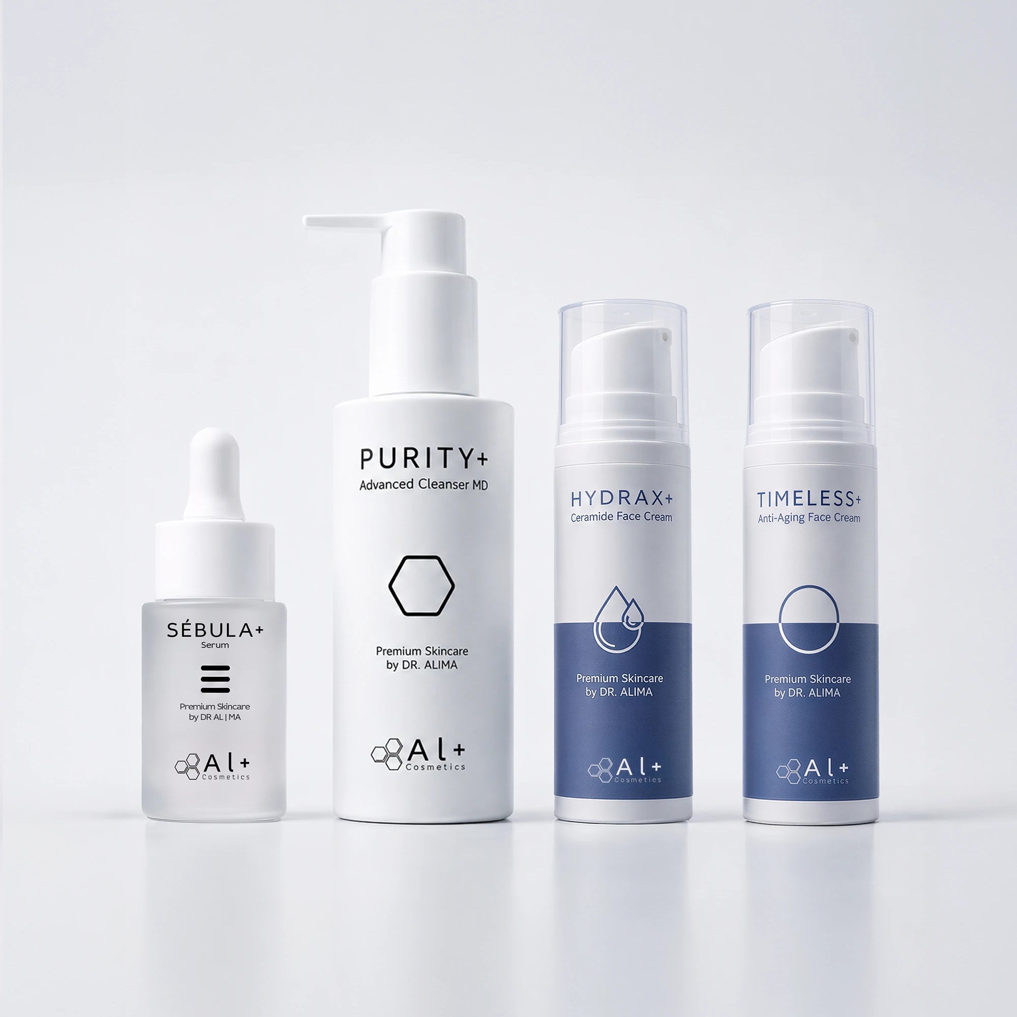 Core+ | Пълната рутина на д - р Алекс - Al+ Cosmetics - Цялостна бариерна AM/PM рутина | 225 ML