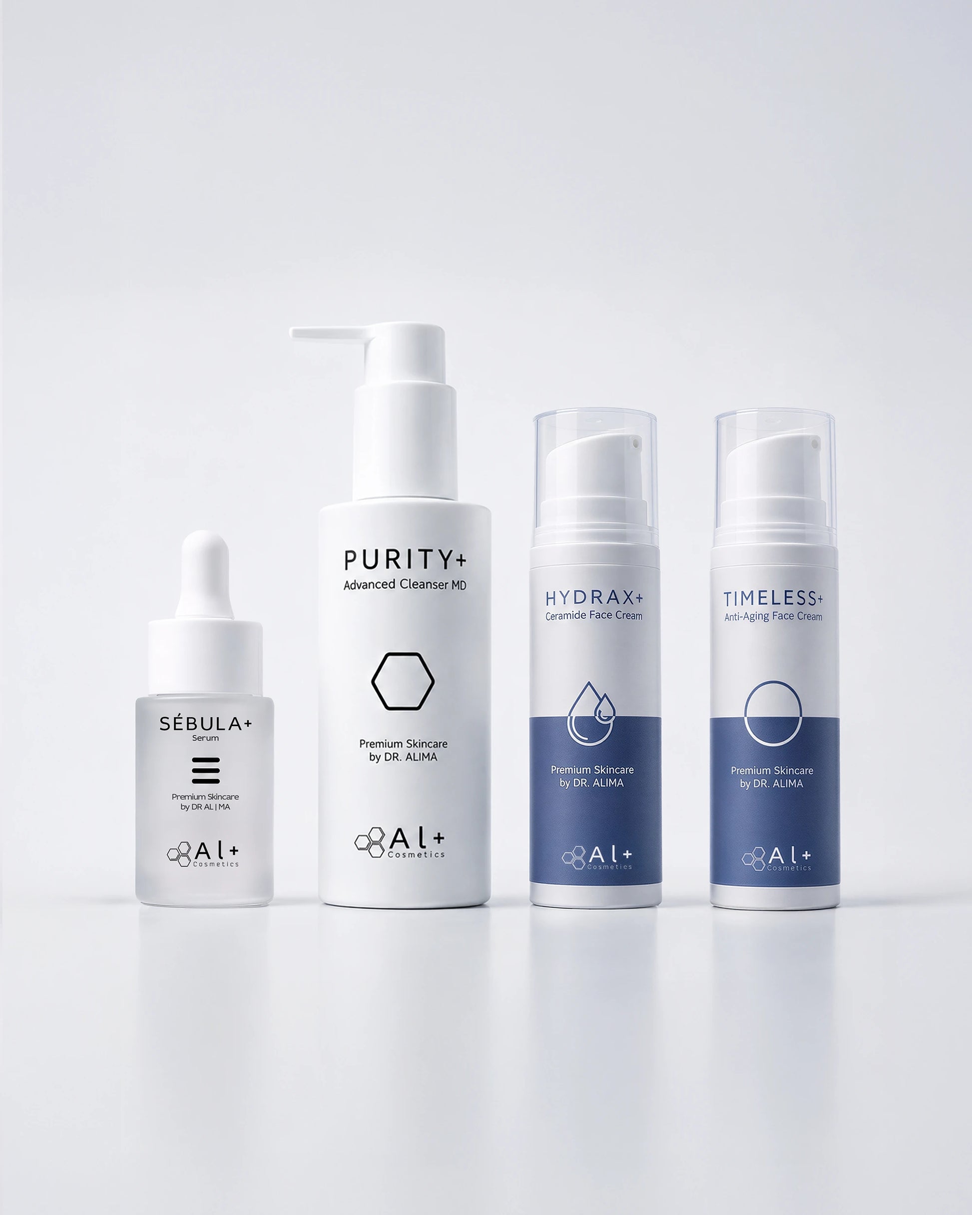 Core+ | Пълната рутина на д - р Алекс - Al+ Cosmetics - Цялостна бариерна AM/PM рутина | 225 ML