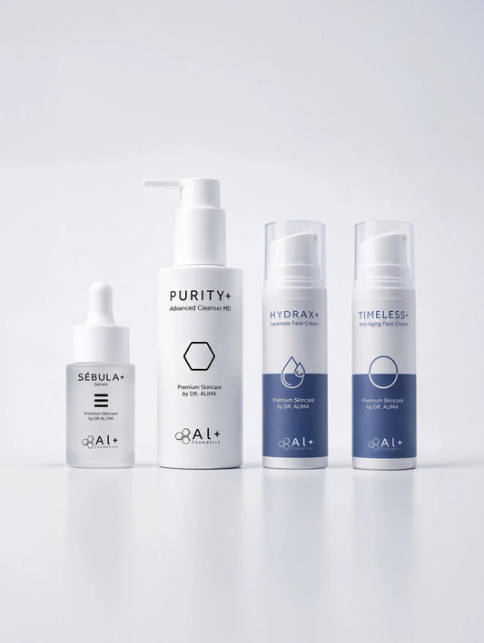 Core+ | Пълната рутина на д - р Алекс - Al+ Cosmetics - Цялостна бариерна AM/PM рутина | 225 ML