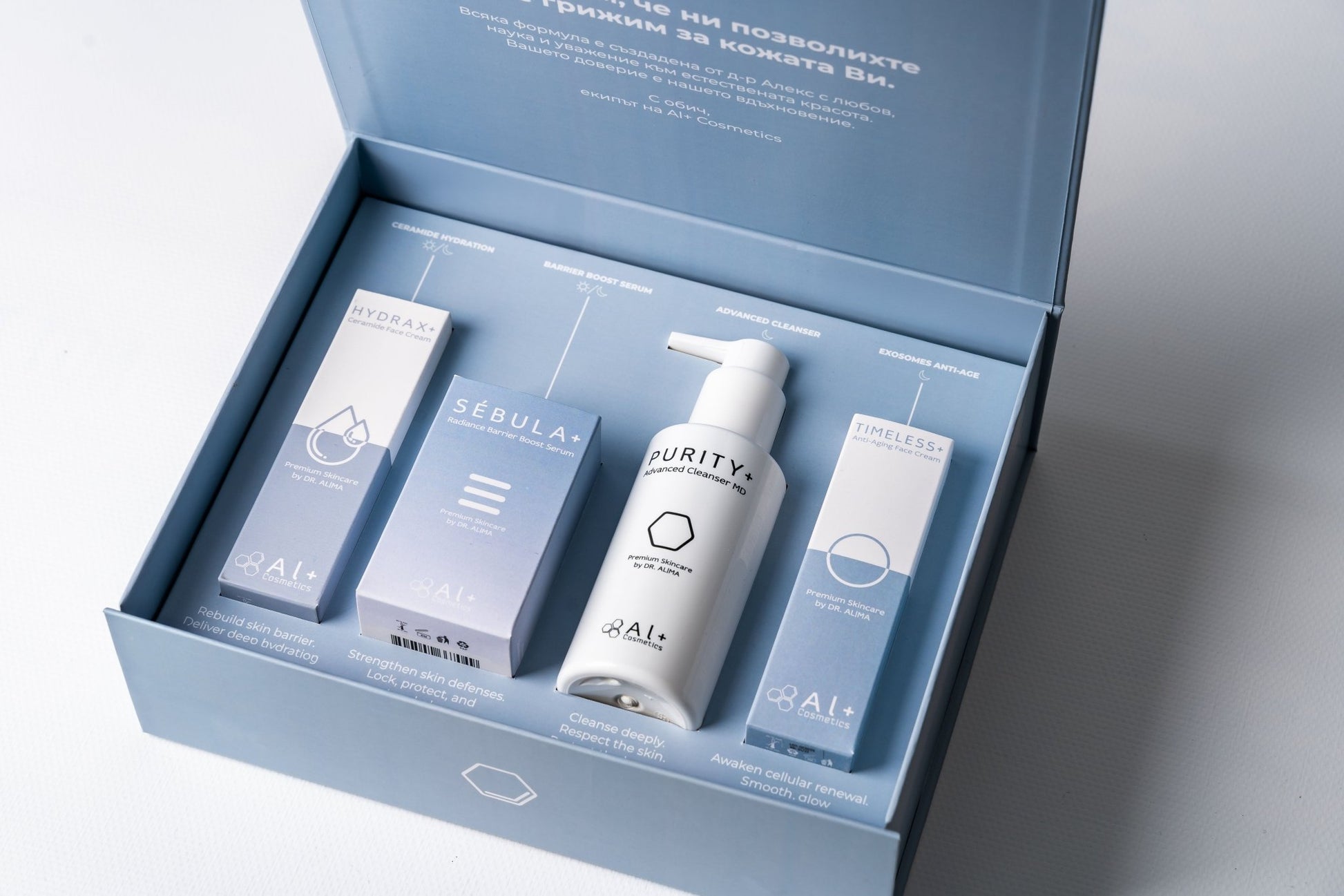 dr AL|MA Routine - Al+ Cosmetics - Рутината на Д - р Алекс total: 225ml