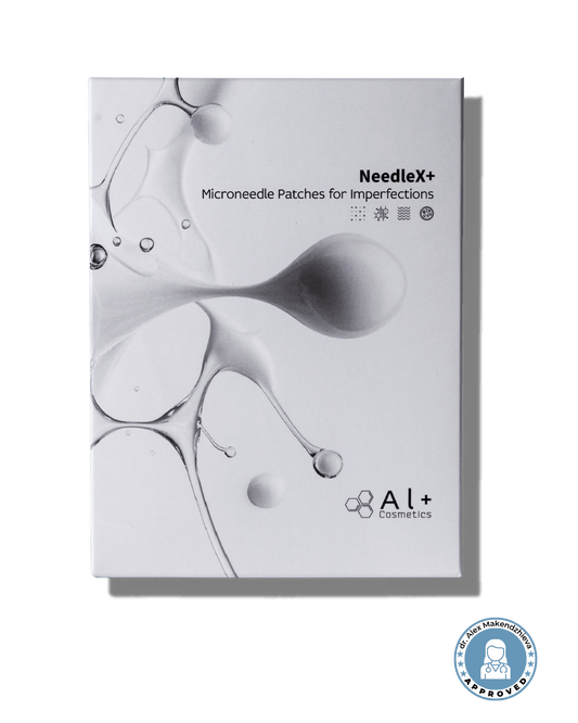 NeedleX+ Пластир с активни микроигли срещу пъпки - Al+ Cosmetics - 9 пластира за болезнени пъпки by Al+