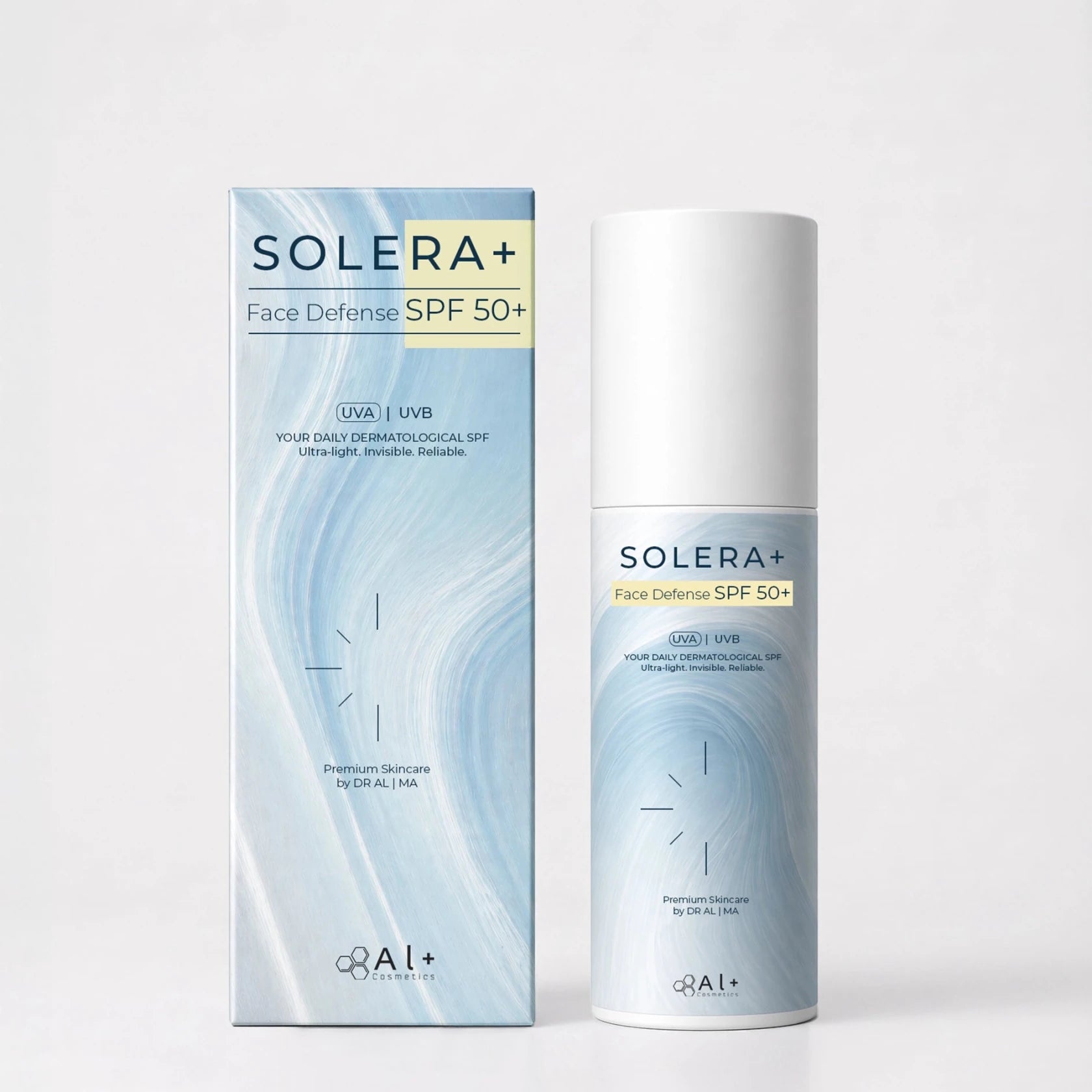 SOLERA+ Face Defense SPF 50+ - Al+ Cosmetics - Face SPF флуид | 50 ML
