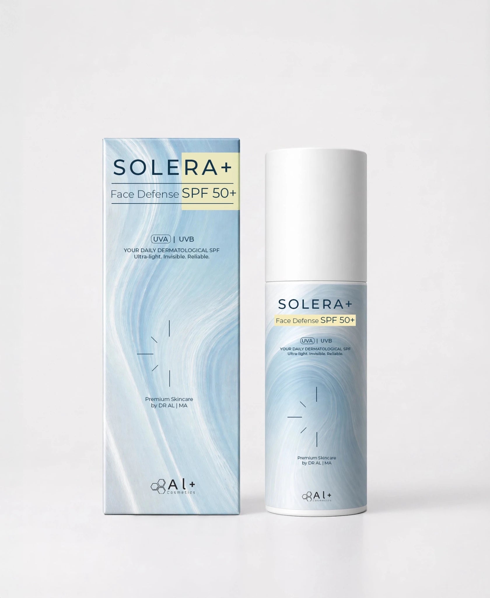 SOLERA+ Face Defense SPF 50+ - Al+ Cosmetics - Face SPF флуид | 50 ML