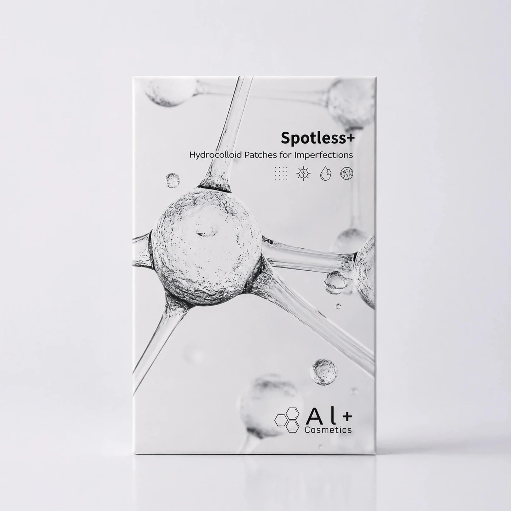 Spotless+ Хидроколоиден пластир срещу пъпки - Al+ Cosmetics - Хидроколоидни acne patches | 23 броя