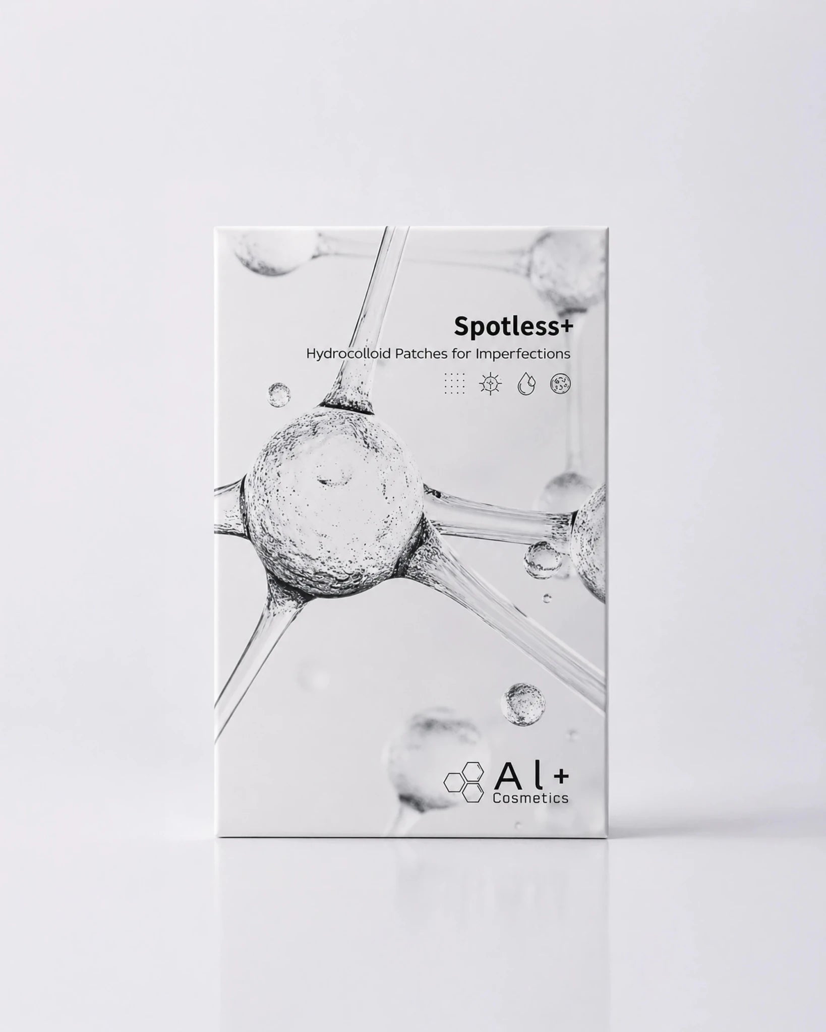 Spotless+ Хидроколоиден пластир срещу пъпки - Al+ Cosmetics - Хидроколоидни acne patches | 23 броя