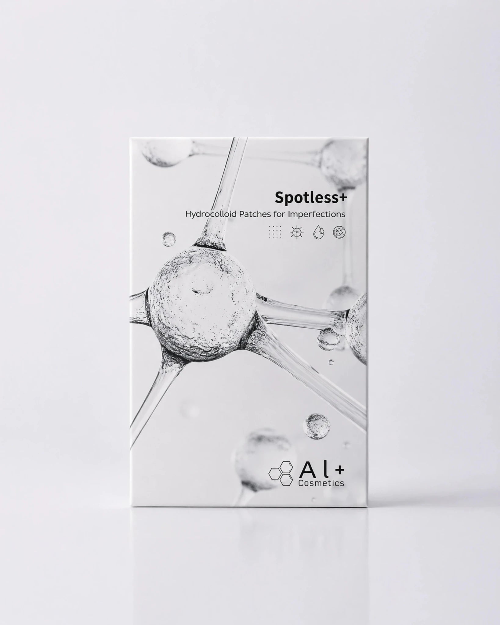 Spotless+ Хидроколоиден пластир срещу пъпки - Al+ Cosmetics - Хидроколоидни acne patches | 23 броя